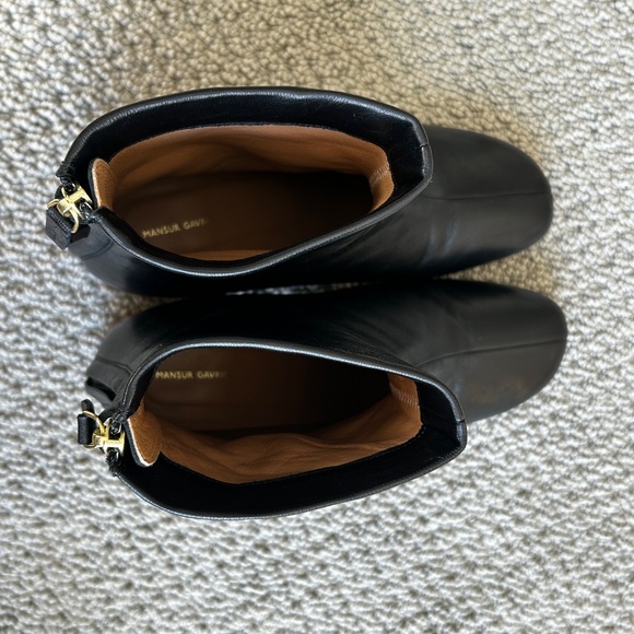 Mansur Gavriel Glove Bootie Boot Black Leather 7.5 - Picture 9 of 10
